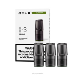 RELX Classic vainas frijol verde hielo ludou F4686F128 - RELX Vape Mexico