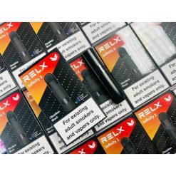 RELX Infinity 2 dispositivos de vapeo obsidiana negra F4686F66 - Mejores Sabores RELX