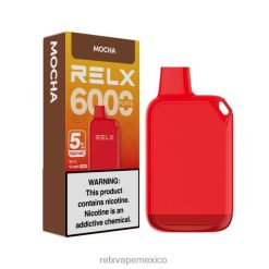 RELX Mexico - RELX Crush Pocket 6000 5% alto nic moca 6006J25