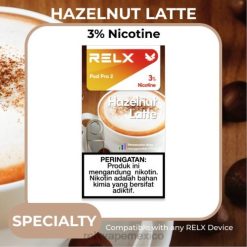 RELX pod pro 2 - 3 cápsulas café con leche de avellanas F4686F119 - RELX Monterrey