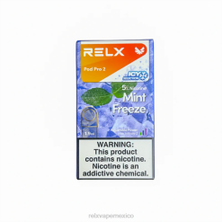 RELX pod pro 2 - 3 cápsulas congelación de menta F4686F100 - RELX Sabor Tabaco