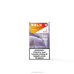 RELX pod pro 2 - 3 cápsulas cucharada de taro F4686F108 - RELX Vape Mexico