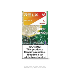 RELX pod pro 2 - 3 cápsulas sprite de brillo de lima F4686F96 - Mejores Sabores RELX