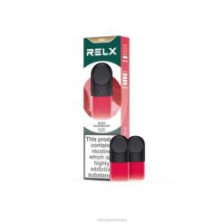 RELX vaina pro - 2 vainas frambuesa rubí F4686F9 - RELX Sabor Tabaco