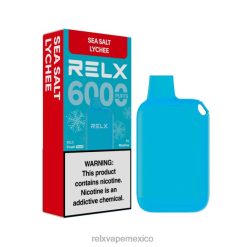 RELX Vape Mexico - RELX Crush Pocket 6000 helado lichi de sal marina 6006J14