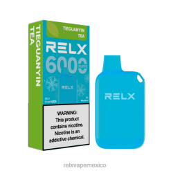 RELX Vape Mexico - RELX Crush Pocket 6000 helado té tieguanyin 6006J22