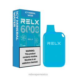 RELX Vape Precio - RELX Crush Pocket 6000 helado agua mineral helada 6006J23